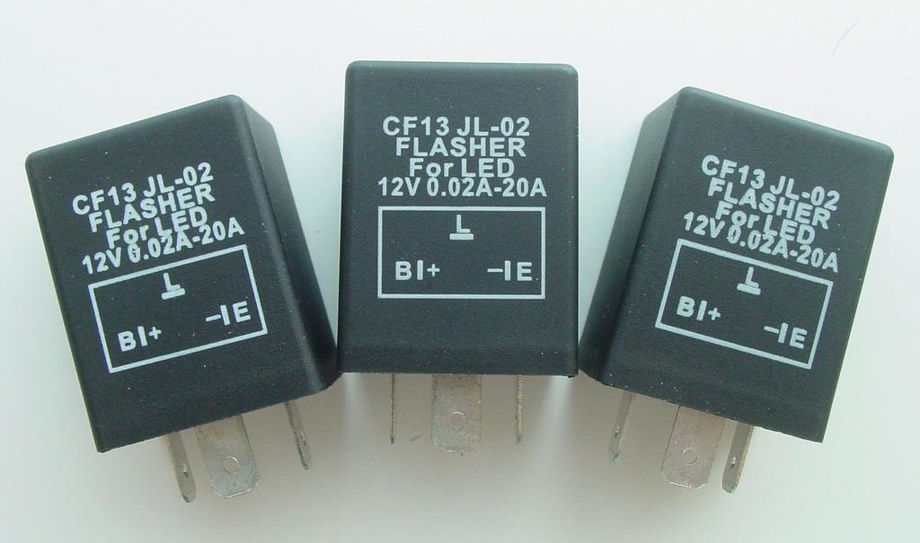 PA® CF13 240 Вт 20 А 3-контактный реле-включатель указателей поворота, Высокоэффективный рассеиватель тепла
