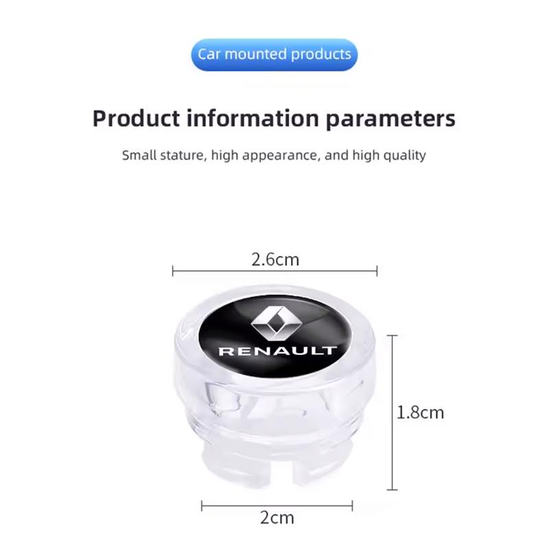 For Renault 2026 New Hub Caps For Renault Megane 2 3 4 Twingo Clio Talisman Captur Trafic Kwid Scenic 2 Car Cigarette Lighter C