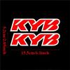 2PCS Motorcycle Stickers Motocross Front Forks Kyb Showa Wp for Shock Absorbers Cool Logo Vinyl Suspension Durable Vinyl Decals