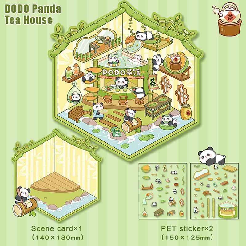 1 комплект креативных наклеек для домашних животных 3D милые мультяшные наклейки для ландшафтного дизайна Kawaii Capybara наклейки подарки