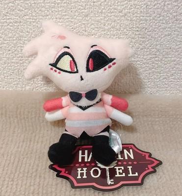 Плюшевая игрушка-маскот Hazbin Hotel, сидячая, Ангел Пыль, 10 см, круглая, Ограниченная серия 2026