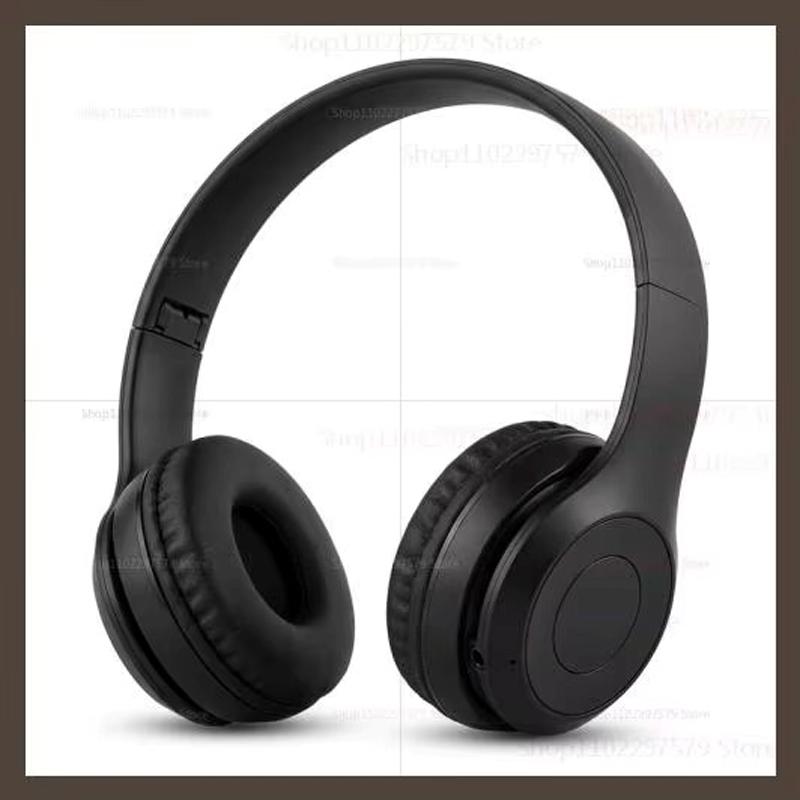 Беспроводные Bluetooth-наушники накладные P47 Складные с басами Спортивные наушники Универсальные для мобильного телефона Компьютера ПК Игр Бега Тренажерного зала