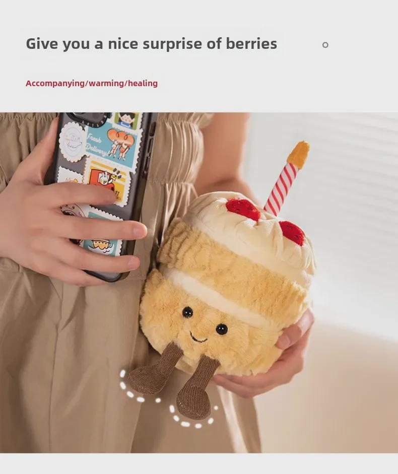 Милая британская плюшевая игрушка в виде животного на день рождения - мягкая кукла в подарок для младенцев и детей