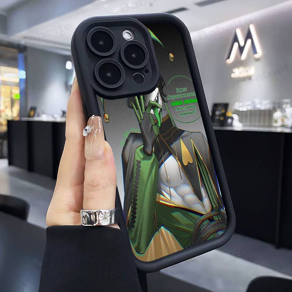 Чехол для телефона «Цирк уродов Пьеро» для iPhone 17 16 E 15 14 13 12 11 Pro Max Plus Задняя крышка