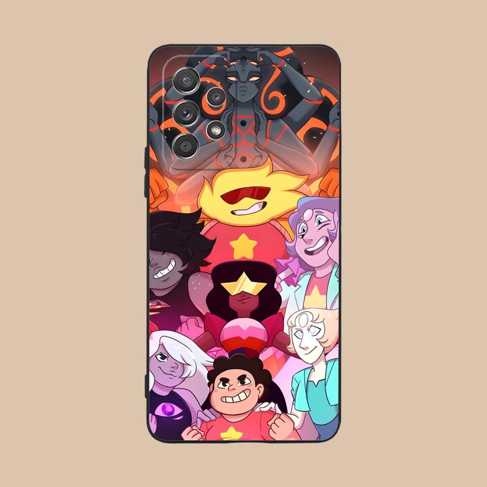 Чехол для мобильного телефона Steven Universe для Samsung Galaxy M55 54 42 35 34 33 32 23 22 15 14 13 12 F55 5G Цветной Защитный Чехол для Телефона