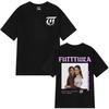 Singer TINI STOESSEL Futtura Album 2026 Tour T-shirts Men's Women Fashion T-shirt Short-sleeved Cotton Casual Oversized T-shirts