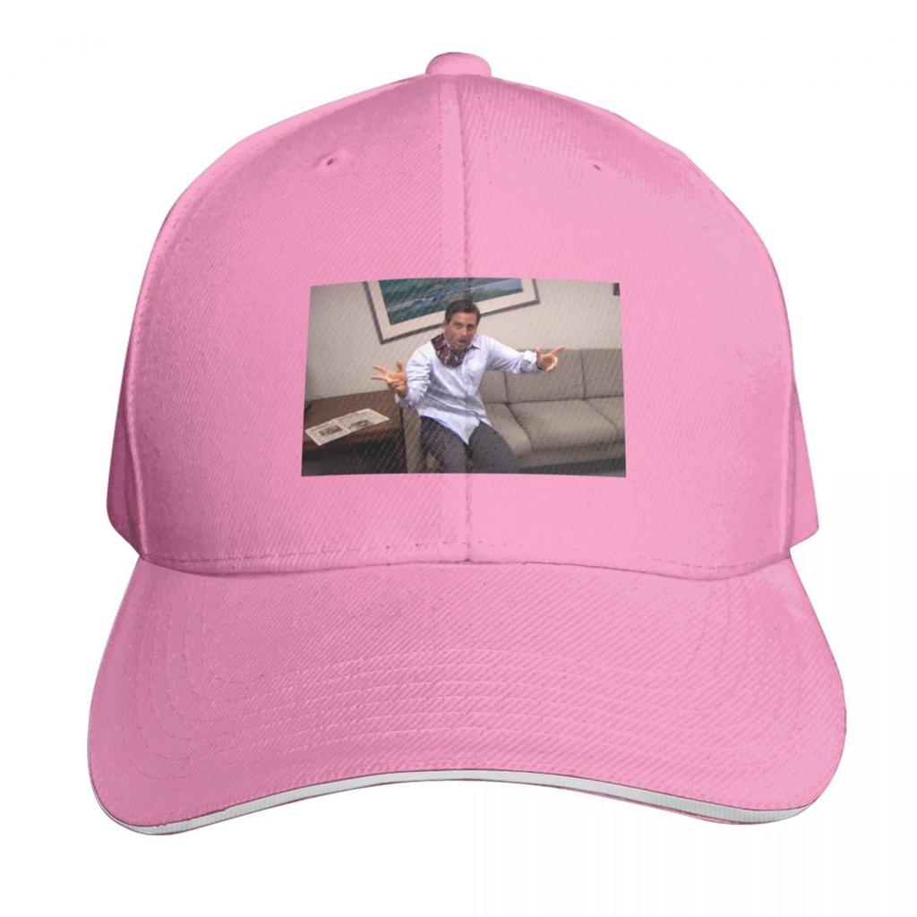 The Office Baseball Cap Strapback Dad Hat Six Panel Structured Crown Sun Protection UPF