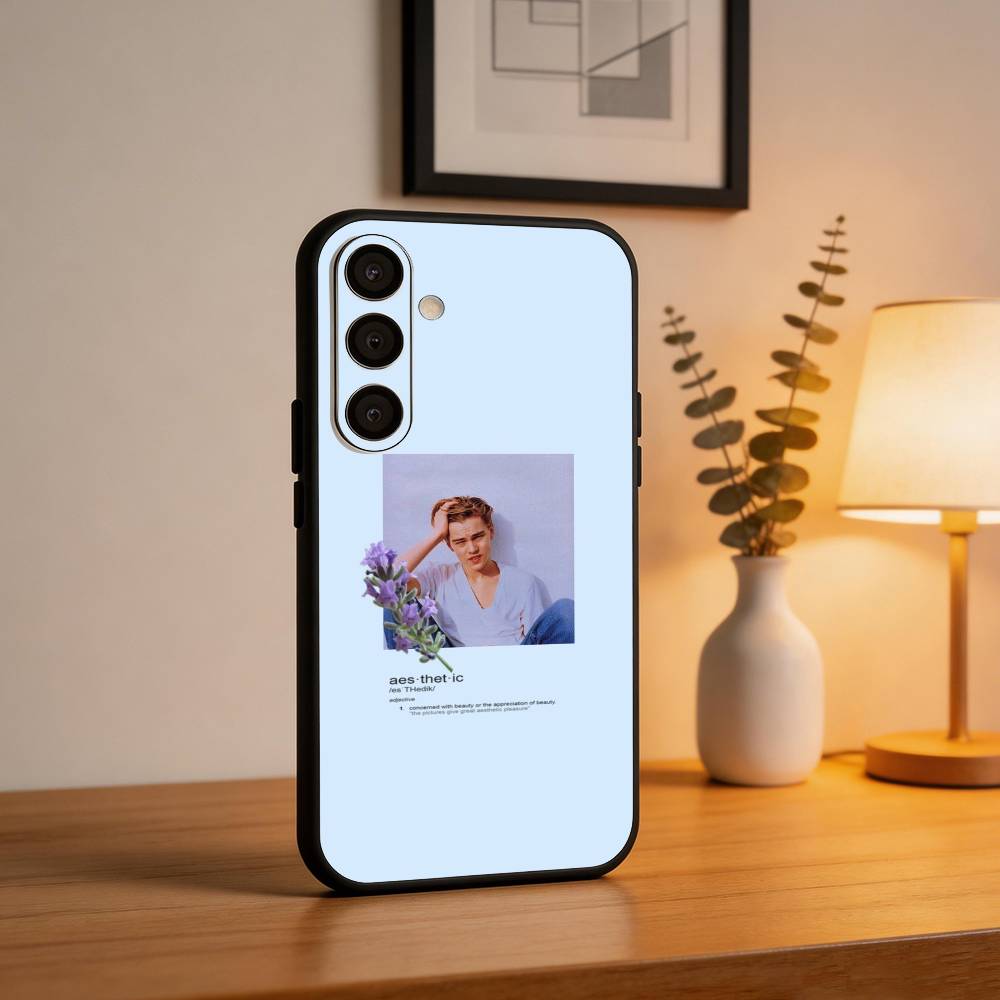 L-Leonardo dicaprio  Phone Case For Samsung  A73,A21s,A22,A31,A32,A52,A53,A71,A80,Soft Black Shell