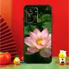 Цветок Лотос Для Realme 15 Pro GT7 GT6 10 11 12 13 14 Pro Plus C65 C67 C63 C61 C55 C51 C53 C35 C75 Чехол