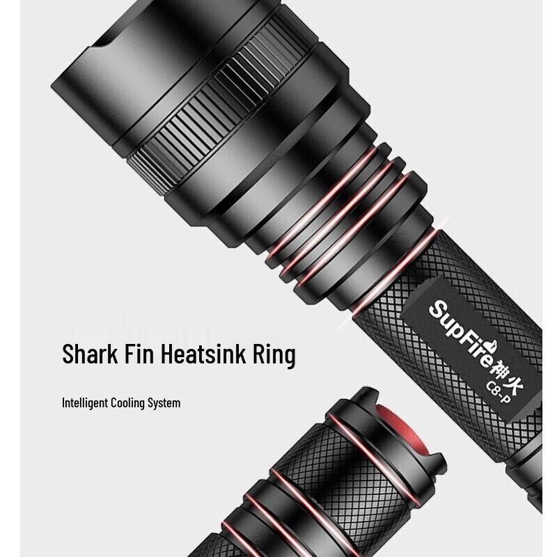 SupFire C8 Series High-Power LED Flashlight