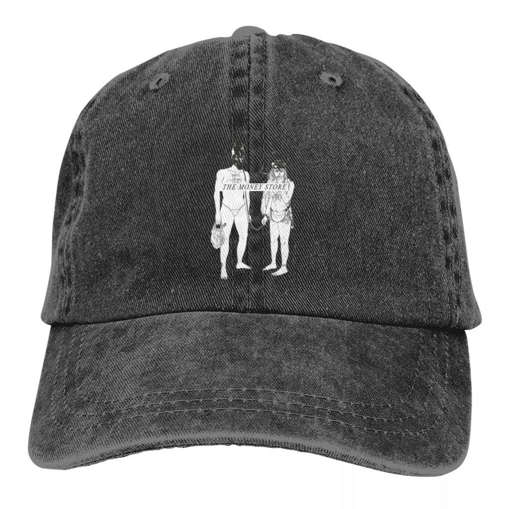 Death Grips The Money Store Trucker Hat Merch Casual Distressed Washed Snapback Cap For Unisex Women Adjustable