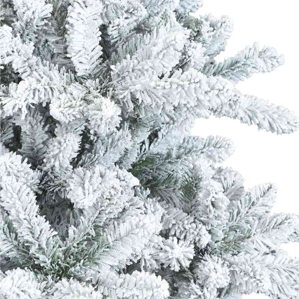 Artificial Hinged Christmas Tree Snow White 210 cm