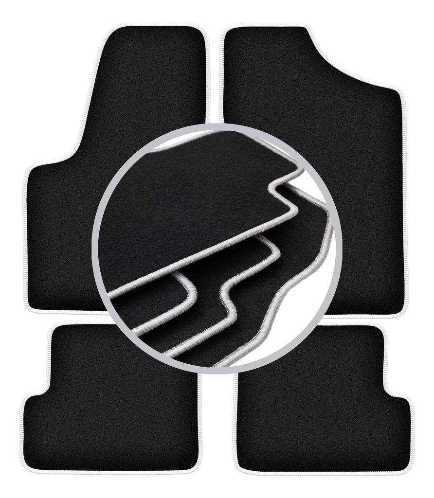 CARLUX-SILVER car mats for: Fiat Seicento hatchback (1998-2010)