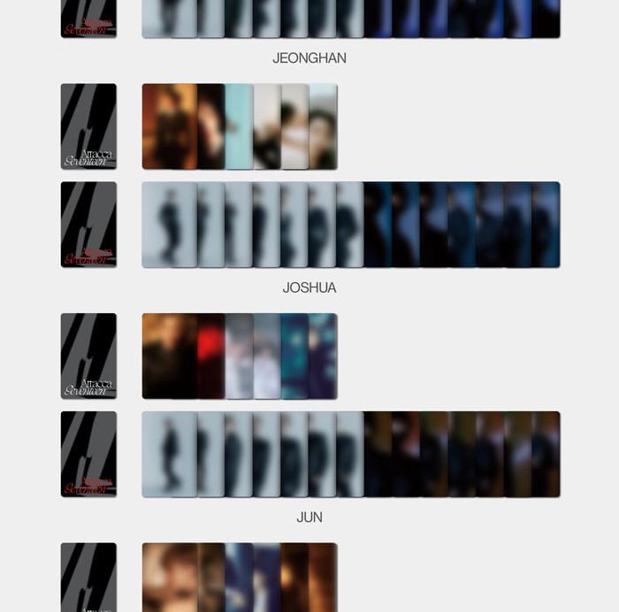 Seventeen 9-й мини-альбом [Attacca] CARAT версия.