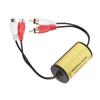 15A Noise Suppressor Stereo Anti Interference Audio Amplifier Filter Ground Loop Noise Isolator