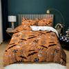Halloween Queen Duvet Cover Luxury Ghost Festival Bedding Set Microfiber Gothic Pumpkin Skull Comforter Cover With Pillowcases