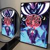 Мультфильм H-Helluva Boss Terror Whitepaper Плакат Самоклеящийся Плакат Необычная Наклейка На Стену Для Гостиной Бар Украшения Живопись