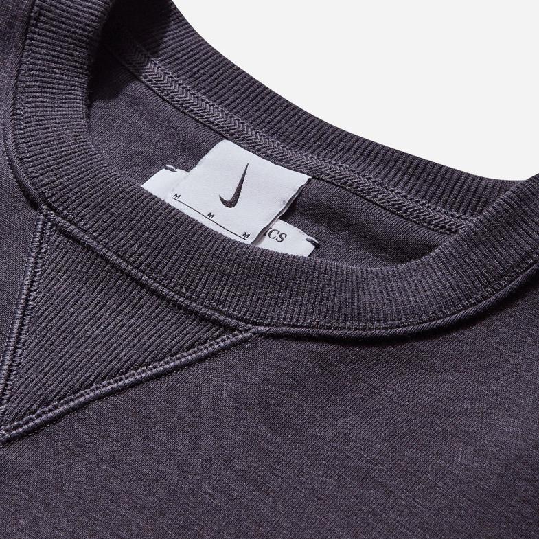 Nike Loose Fit Crew Neck Long Sleeve Sweatshirt Men tops Deep-Purple FV4883-540