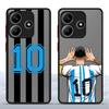 Чехол Football Number 7 для Xiaomi Redmi Note 14 13C A4 14C 10 12 13 Pro Plus 9S 11 Funda Задняя крышка телефона