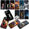 Для Samsung Galaxy A25 A37 A57 A12 A14 A41 A50 A51 A70 A71 A72 A21S A04 M15 Note 20 9 8 10 Чехол Звезда №5 Футбол Футбольный № 5