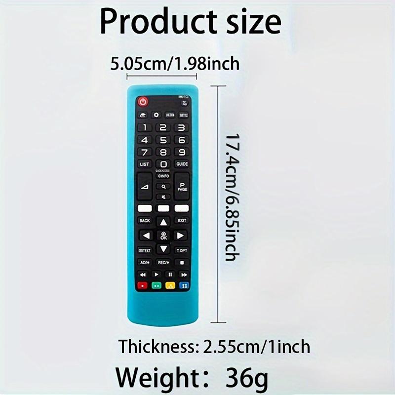 1 шт. Подходит для защитного чехла пульта ДУ LG AKB75095308, универсальный силиконовый защитный чехол для предотвращения падений и столкновений