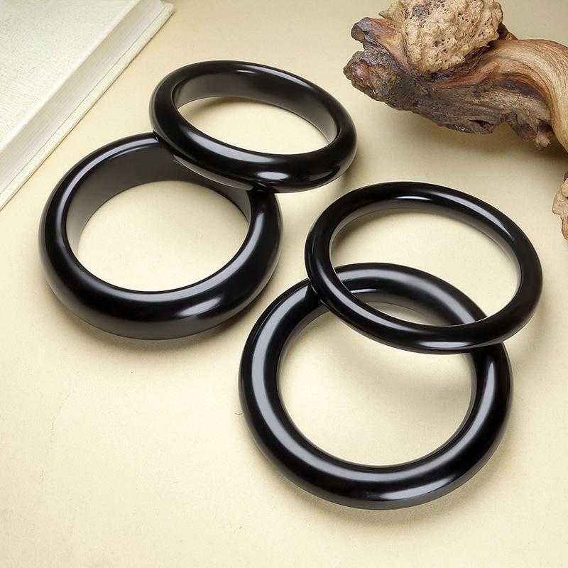 15 мм натуральный хотанский нефритовый чернильный нефритовый браслет модный браслет с изумрудом нефритовый браслет женский подарок