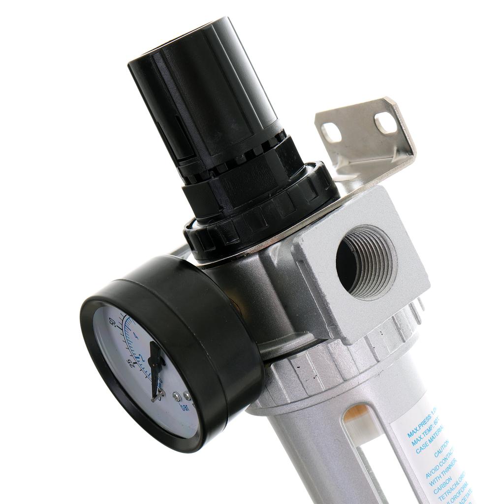 Air Filter Reducer Drainer Separator 40Um 1/2" For Compressor