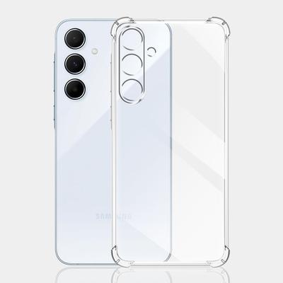 Противоударный прозрачный чехол для Samsung Galaxy M55 F55 C55 M44 5G Мягкий прозрачный силиконовый чехол для телефона Samsung C55 F55 M44 M55 5G Чехол