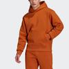 adidas Однотонная толстовка с логотипом в виде трилистника Originals, мужская толстовка свободного покроя оранжевого цвета H09177