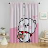 Затемняющая штора для комнаты 2 панели Kpop-B-T-21 Домашний интерьер Шторы для затемнения камеры Перегородка Украшение на Хэллоуин Гостиная