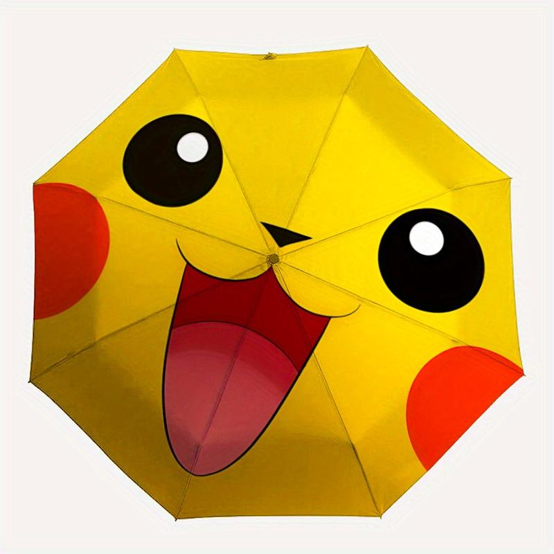 Автоматический складной зонт Pokémon, портативный, компактный, идеальный подарок на день рождения, Рождество0809186