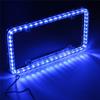 12v Red 54 LED Lighting Acrylic Plastic Rear License Car Plate Cover Frame