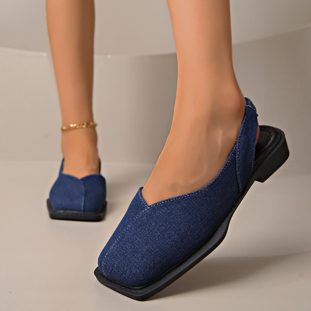 Fashion New 2025 Summer Women's Sandals Elegant Medium Heel Toe Mules Comfortable Office Women's Shoes Buckle Heels Women