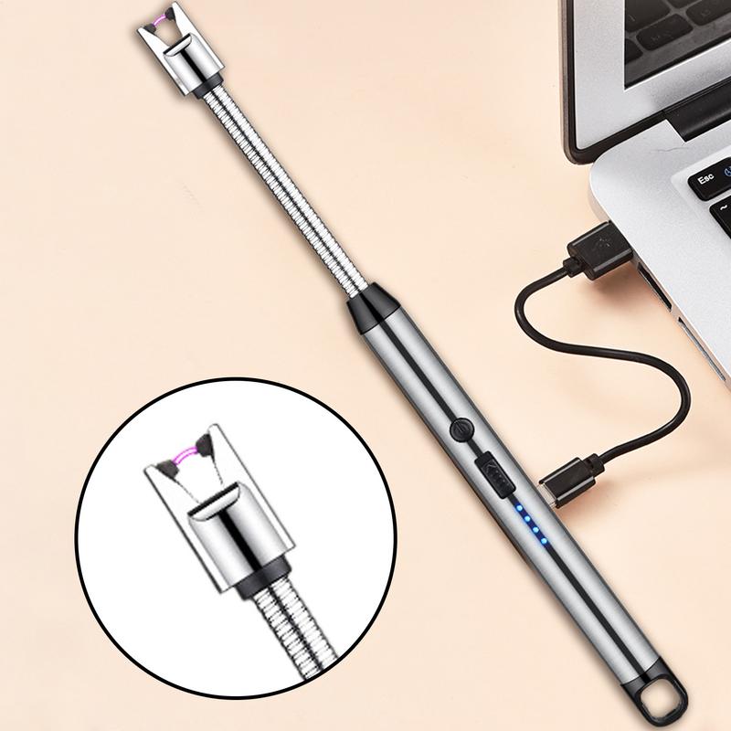 Electric Arc BBQLighter USB Windproof Flameless Plasma Ignition Candle Igniter Kitchen Lighters Gas LighterFor Candle Gas Stove