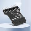 USB 3.0 19PIN на USB 2.0 9PIN Разветвитель-адаптер Устойчивый к износу Адаптер преобразования для измерения скорости вентилятора системы водяного охлаждения