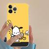 Cute P-Pochacco Transparent Soft Phone Case For iPhone 15 12 14 16 17 13 Plus 11 Pro Max 13 Pro