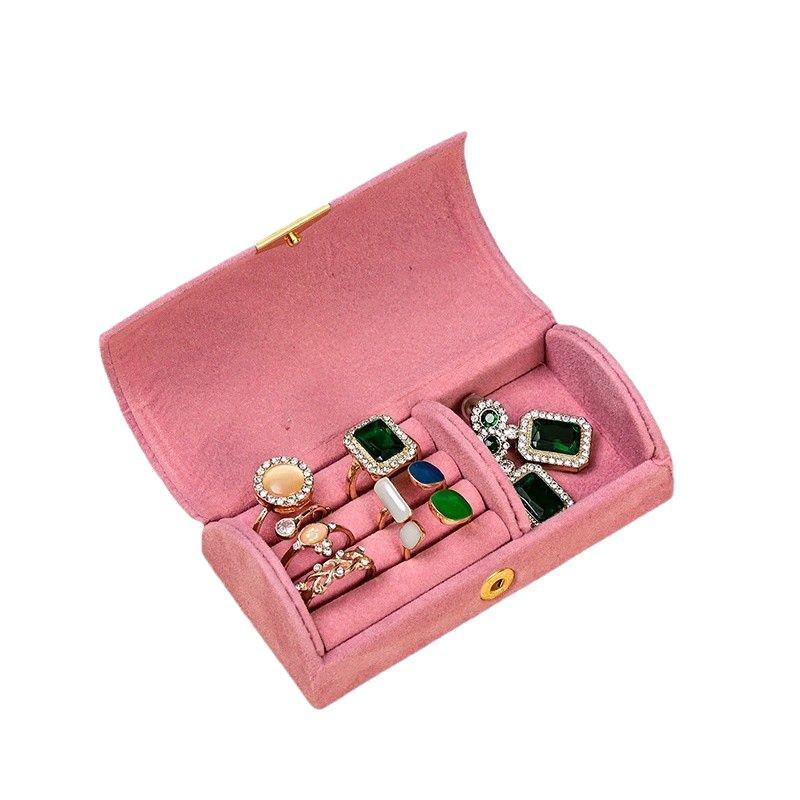 Минималистичная шкатулка для украшений для колец и серег - Портативная подарочная упаковка