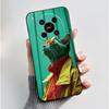 Милый Мультяшный Чехол Для ZTE Blade V70 MAX / ZTE Nubia V70 Max Печатный Корпус Защитная Крышка Мягкий Силикон Черный Корпус