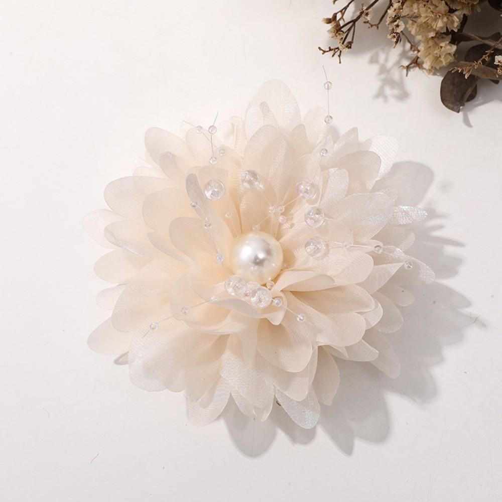 Feather Decor Pearl Feather Hair Accessory Pearl Embellishment DIY Craft Hair Ornament For Women