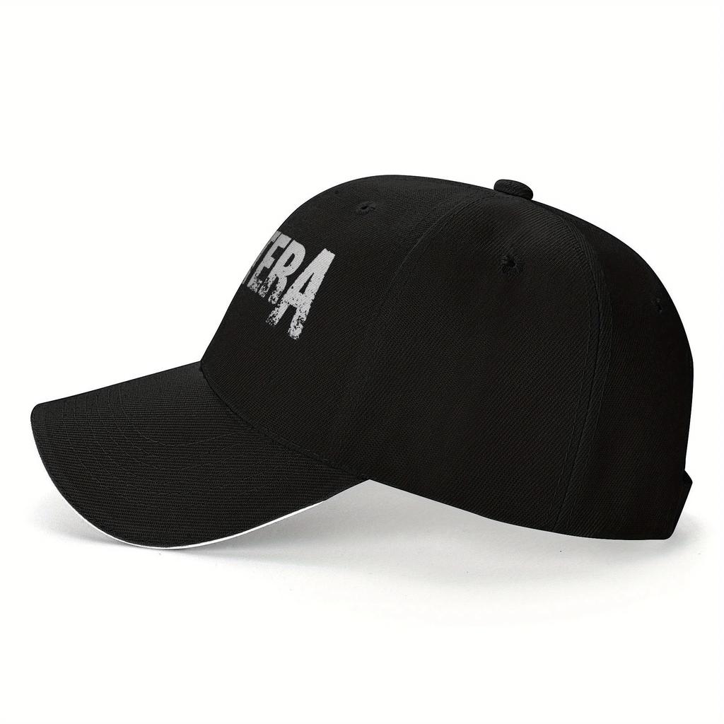 Pantera Logo Print Baseball Cap Hiking Fishing y2k Cool Trucker Hat Men Women Vintage Sunscreen Baseball Caps
