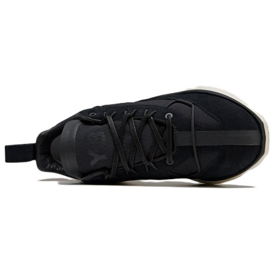 adidas Черные кремово-белые кроссовки унисекс Y-3 Shiku Run HQ6667