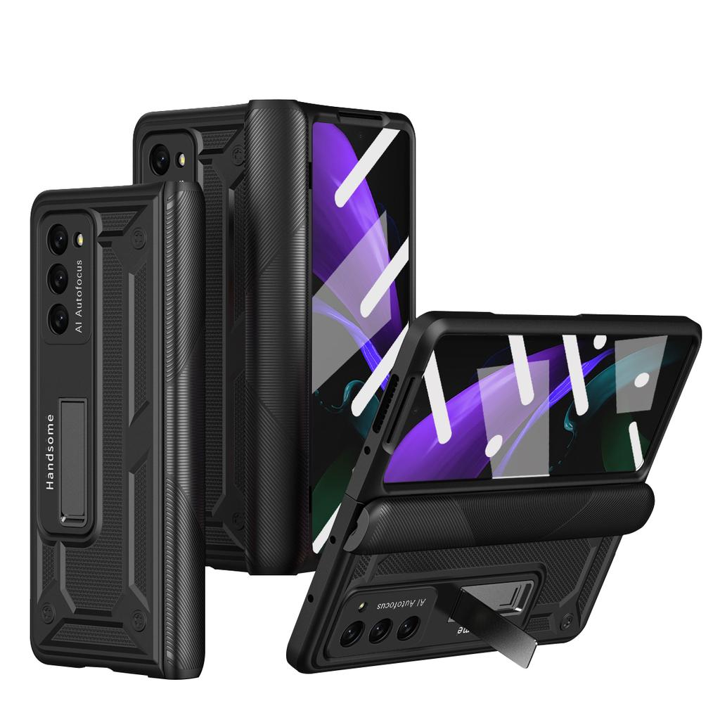 Full Body Front Glass Film Case for Samsung Galaxy Z Fold 3 4 5G Fold5 Fold4 Fold3 Fold 2 5 Fold2 Zfold3 Phone Accessories Cover
