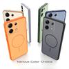 Однотонный матовый чехол из ТПУ для Xiaomi Redmi Note 13 5G 4G Декоративный чехол с принтом кольца в стиле MagSafe