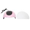 72W UV LED Nail Art Dryer Machine, s2 pro, Pink/White