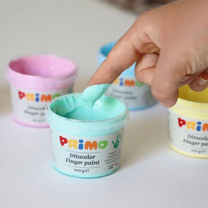 Finger Paint 6 Pastel Colors