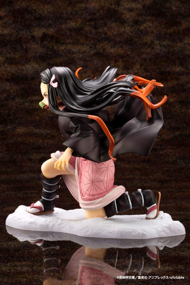 ARTFX J Demon Kimetsu No Yaiba Nezuko Kamado Scale PVC Painted Finished Figure Slayer 1/8