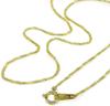 And Me Jewelry Pure Gold Screw Necklace Chain [You Box] 42-50cm (60cm Screw)