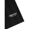 Fear of God Essentials Классические шорты-свитшот 'Jet Black' Мужские 160AS252000F