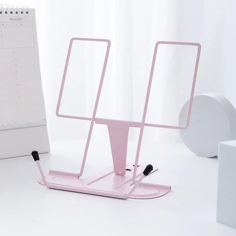 Simple Metal Reading Stand, Foldable Reading Stand, Lightweight Reading Bookshelf, Music Stand