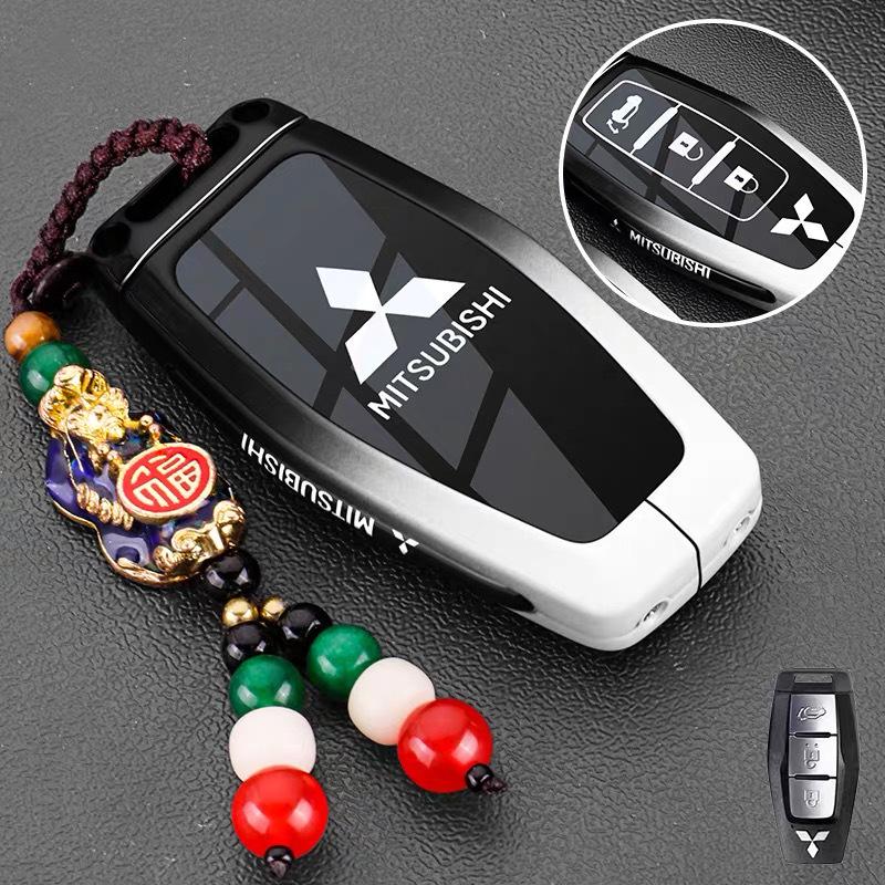 Чехол для ключа Mitsubishi для Outlander, Delica D5, ASX, Lancer, Pajero, Eclipse Cross